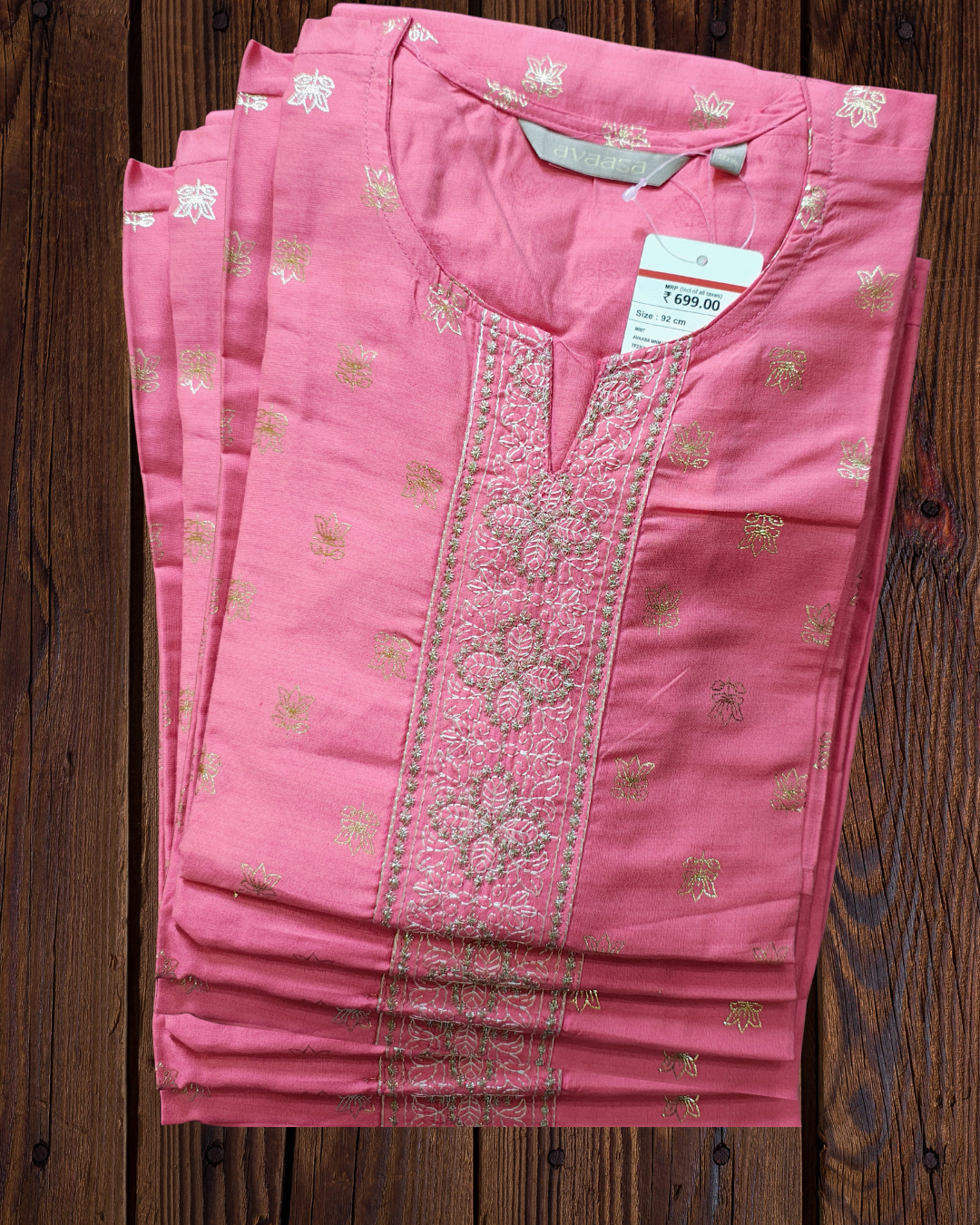 Pink Colour Avaasa Kurtas