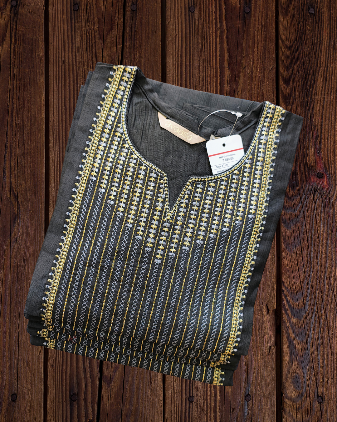 Dark Gray Colour Kurtas