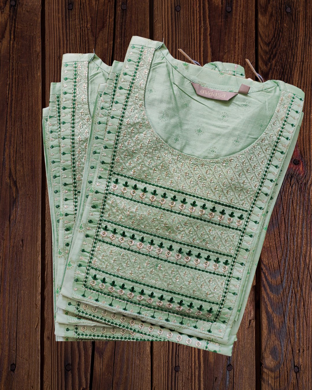 Green Colour Avaasa Kurtas