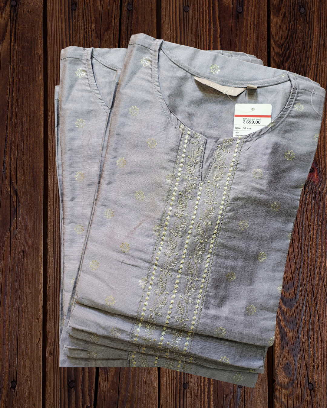 Grey Colour Avaasa Kurtas
